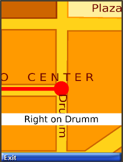  Prompts are displayed according to location
